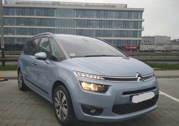 Citroen C4 Grand Picasso cena 38400 przebieg: 179000, rok produkcji 2014 z Parczew małe 211